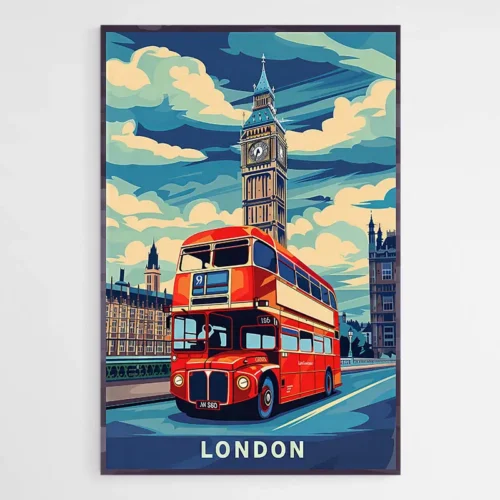 Affiche Londres