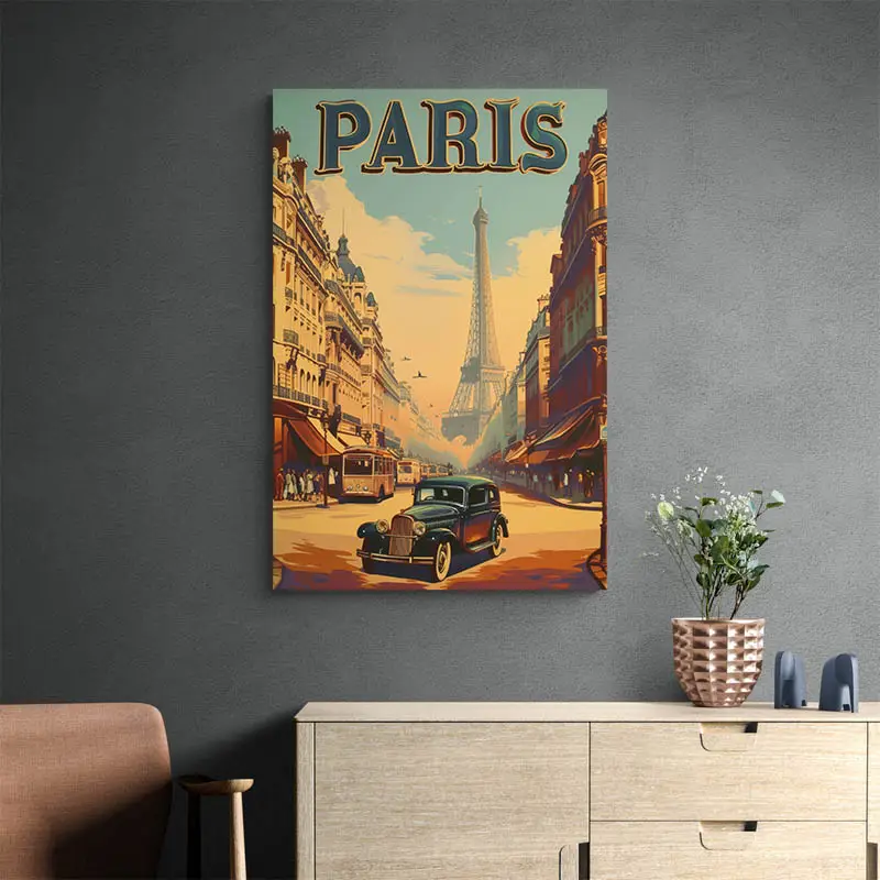 Affiche Paris Vintage