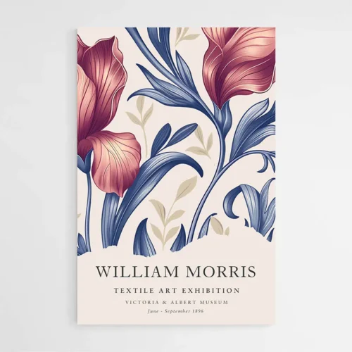 Affiche William Morris Iris