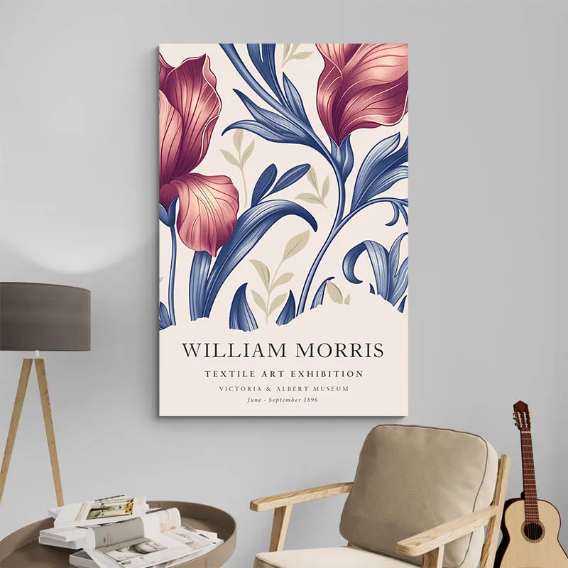 Affiche William Morris Iris