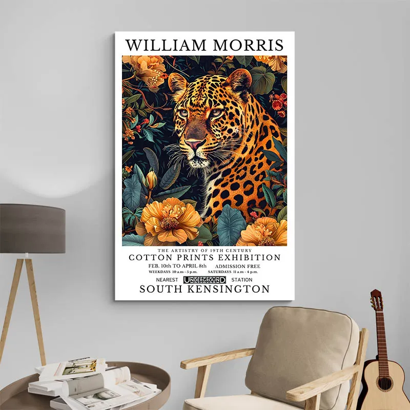 Affiche William Morris Jaguar