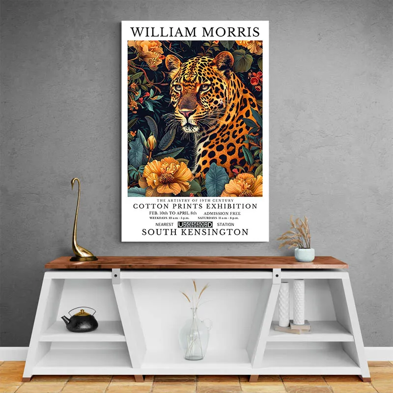 Affiche William Morris Jaguar