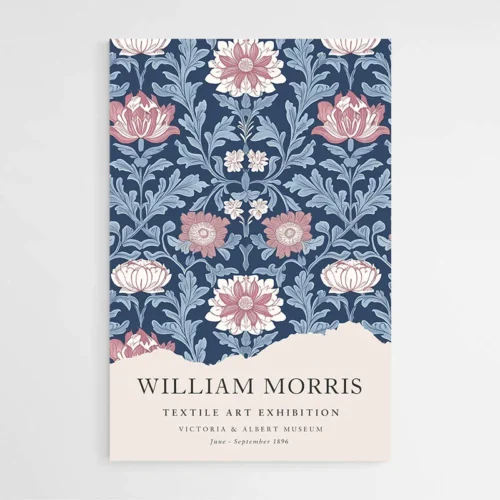 Affiche William Morris Passiflore