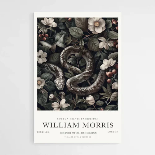 Affiche William Morris Vipere
