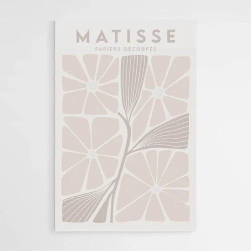 Affiche Matisse Beige 1
