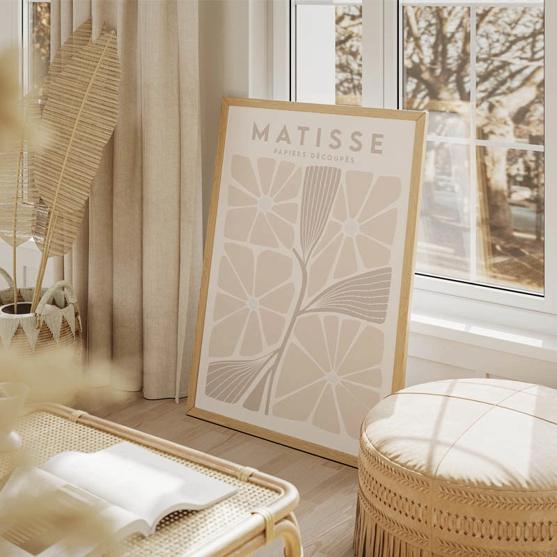 Affiche Matisse Beige 1
