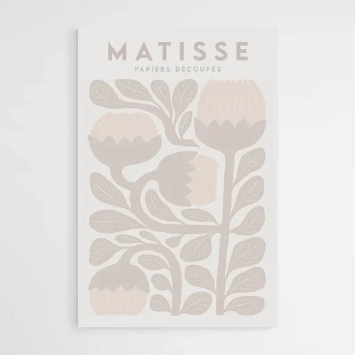 Affiche Matisse Beige 4