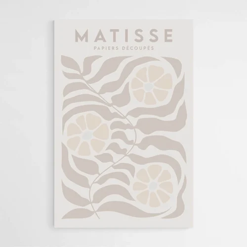 Affiche Matisse Beige 6