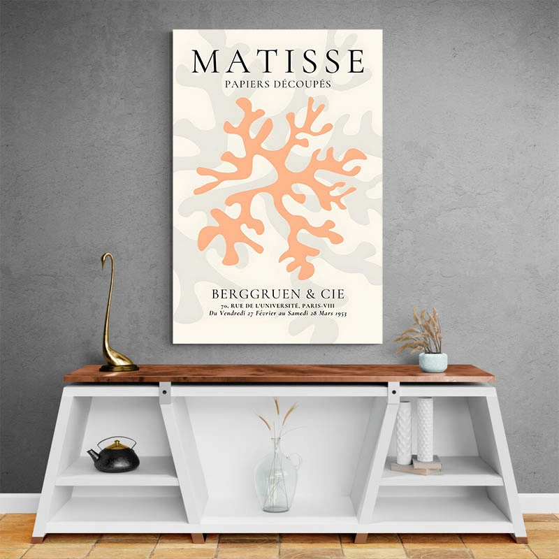 Affiche Matisse Corail