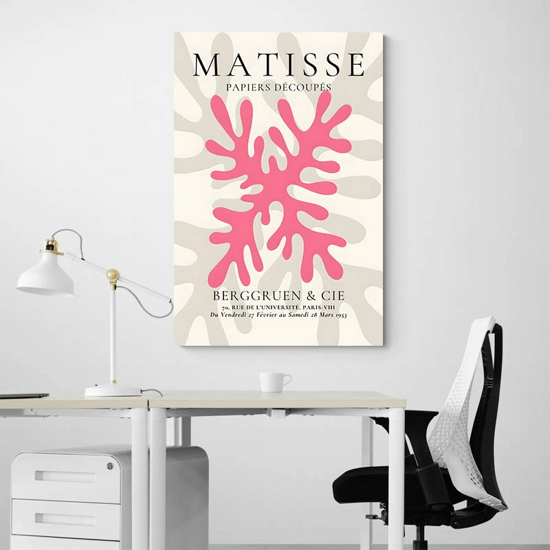 Affiche Matisse Feuille de Corail