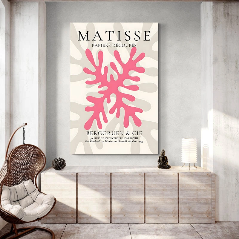Affiche Matisse Feuille de Corail