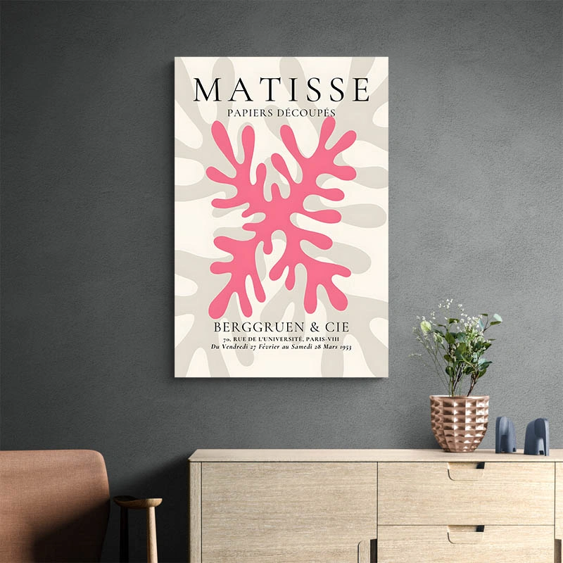 Affiche Matisse Feuille de Corail