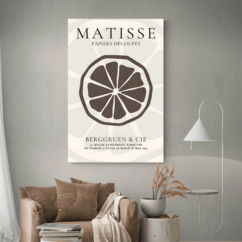 Affiche Matisse L'Orange