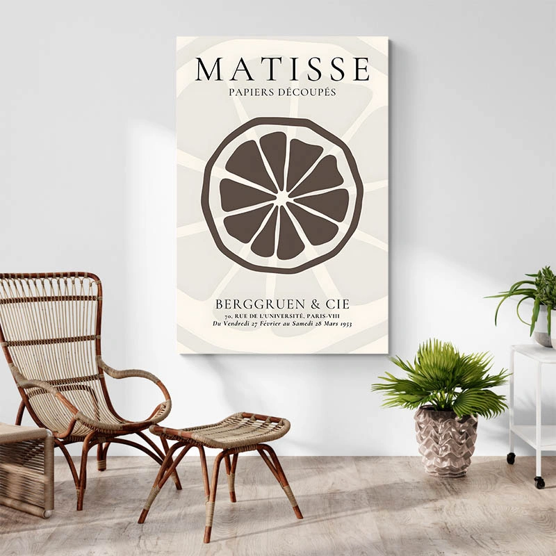 Affiche Matisse L'Orange
