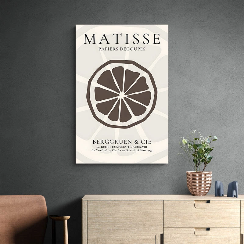 Affiche Matisse L'Orange