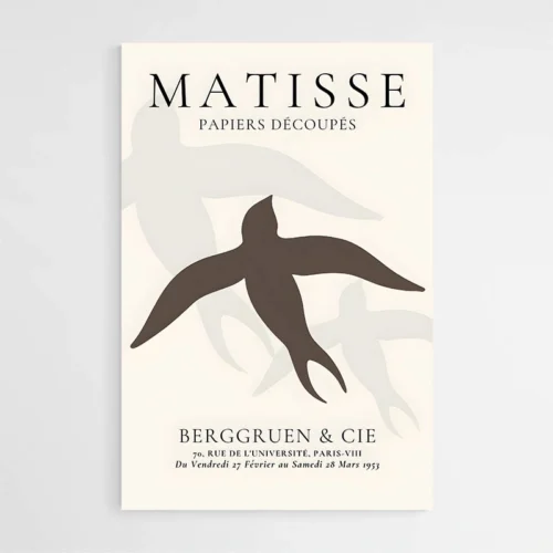 Affiche Matisse Oiseau