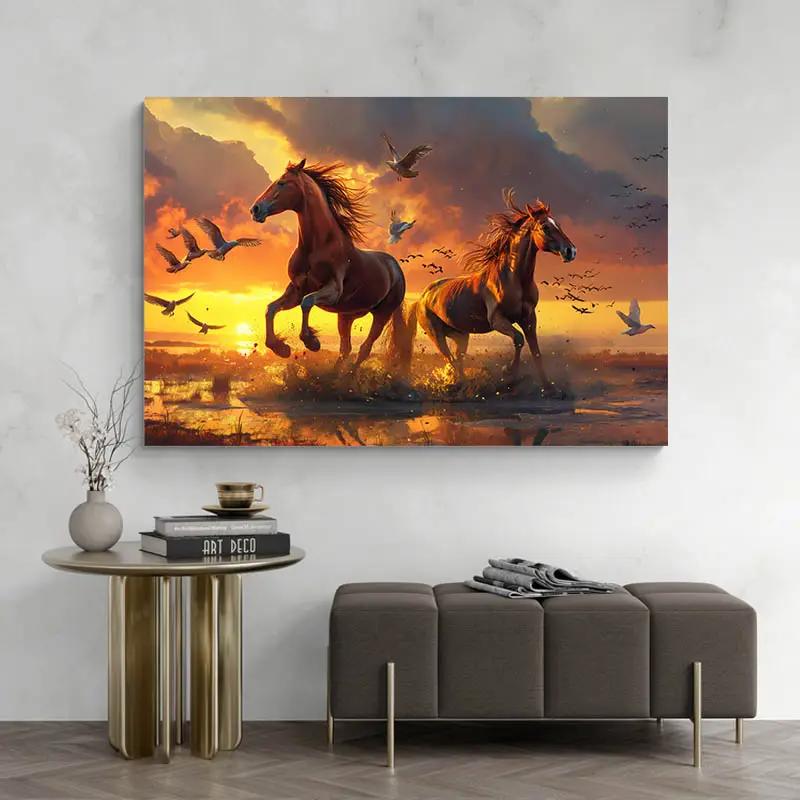 Peinture Chevaux Sauvages