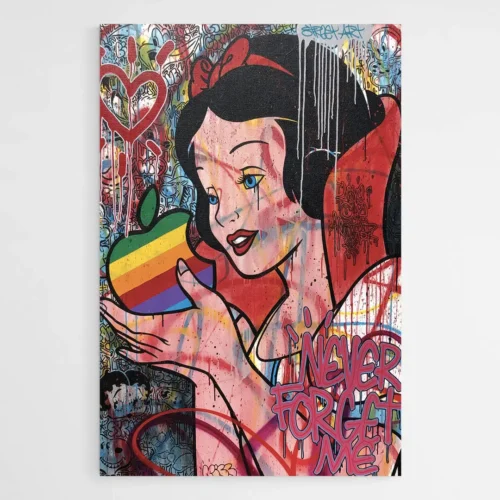 Tableau Cendrillon Street Art