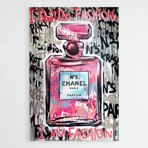 Tableau Chanel Street Art