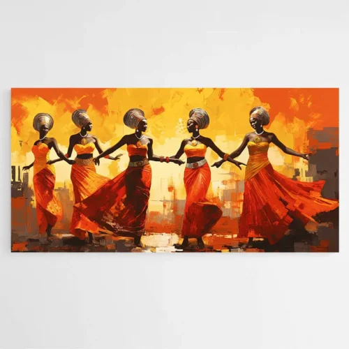 Tableau Danseuses Africaines