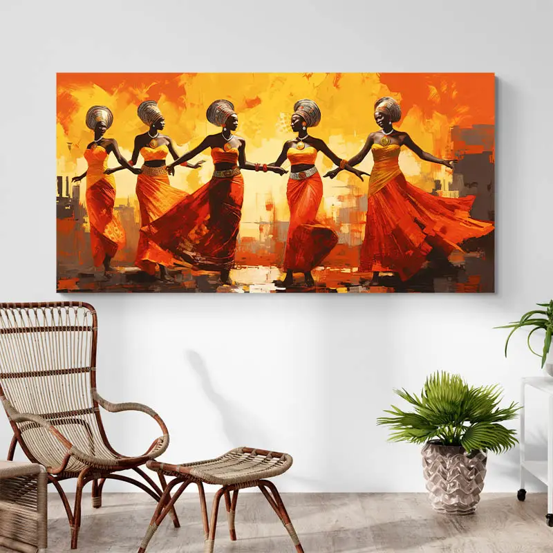 Tableau Danseuses Africaines