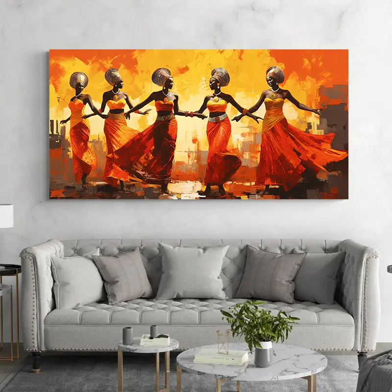 Tableau Danseuses Africaines