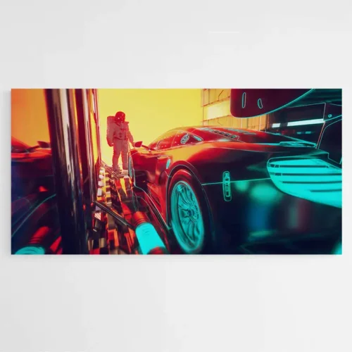 Tableau Pop Art Voiture