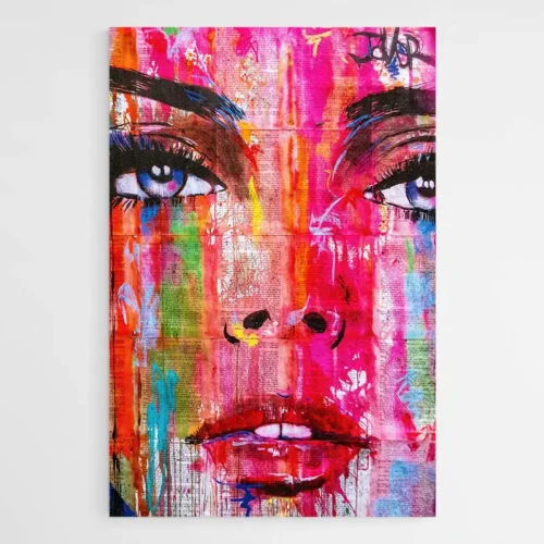 Tableau Street Art Coloré