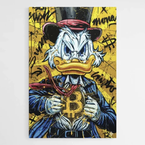 Tableau Street Art Picsou