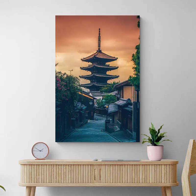 Tableau Temple Japonais