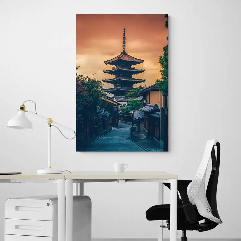 Tableau Temple Japonais
