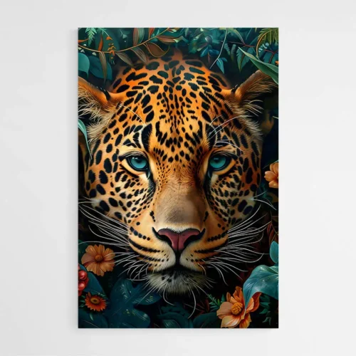 Tableau William Morris Leopard