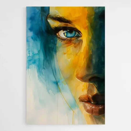 Tableau Aquarelle Moderne