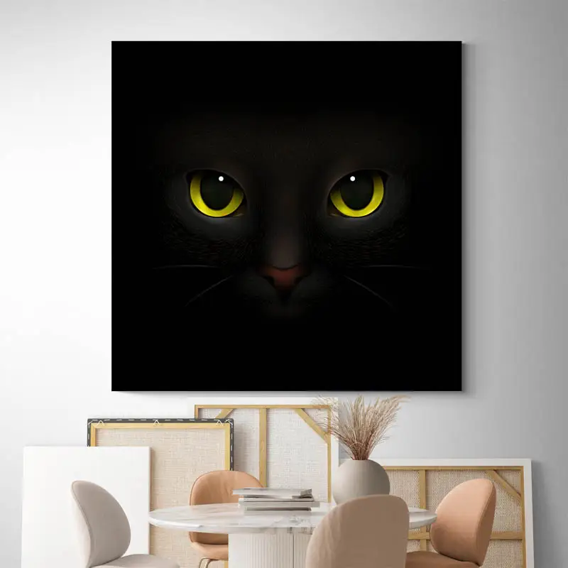 Tableau Chat Noir