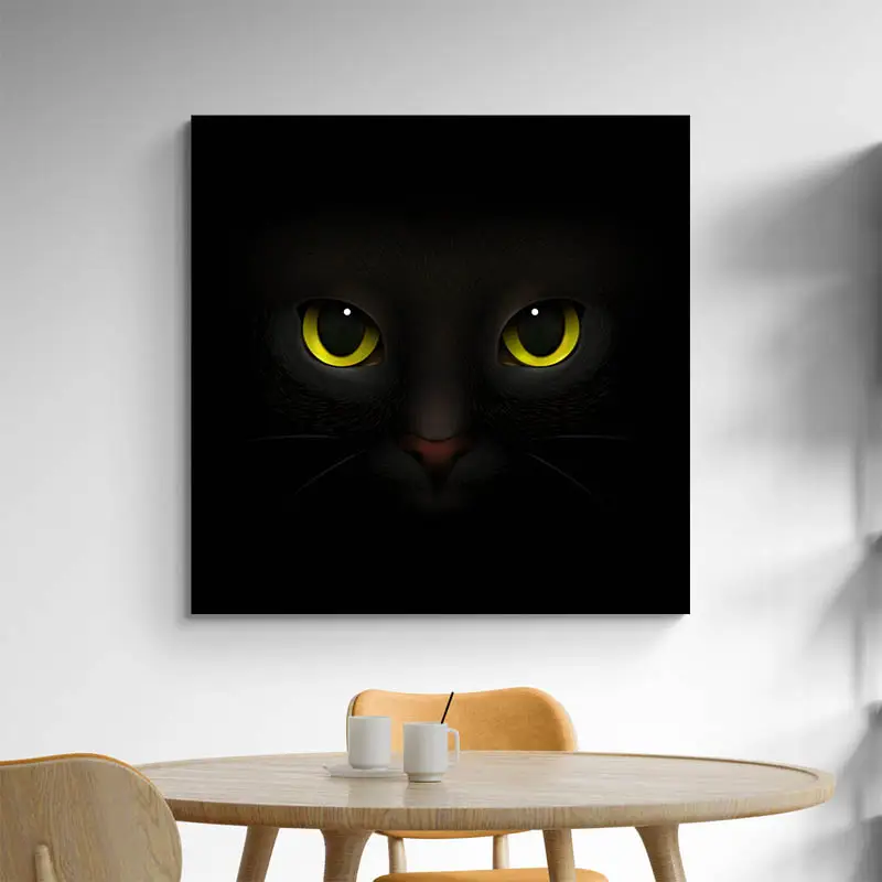 Tableau Chat Noir
