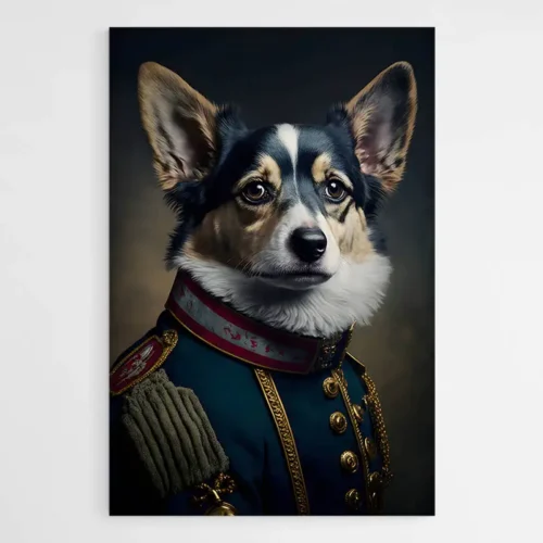 Tableau Chien Aristocrate