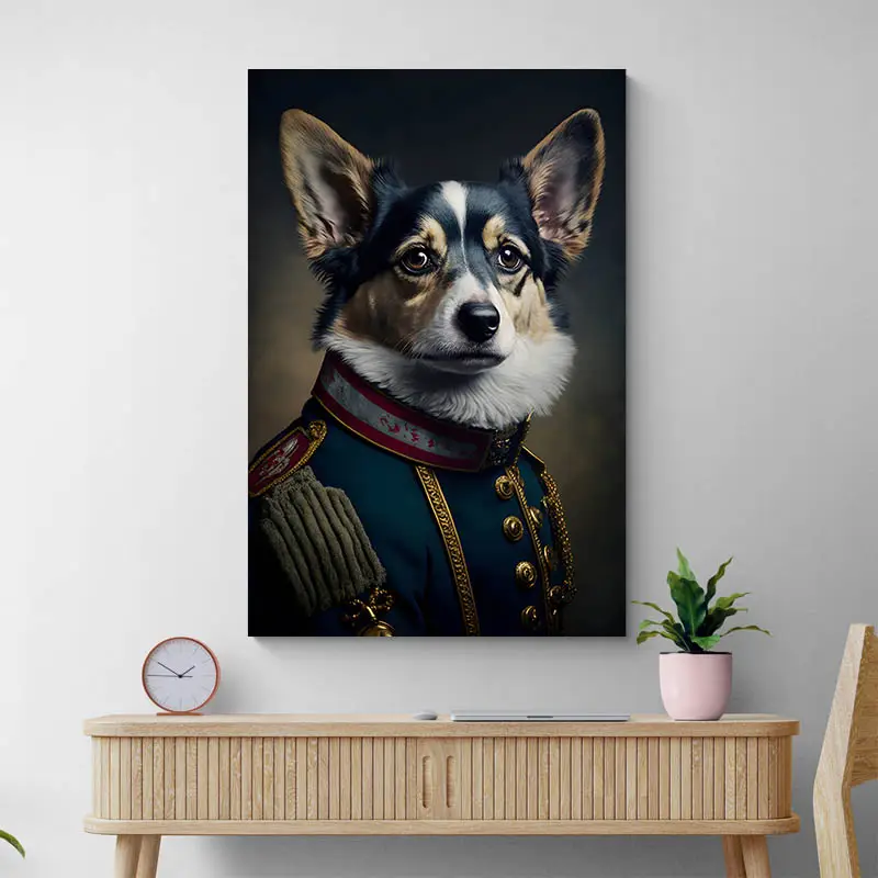 Tableau Chien Aristocrate