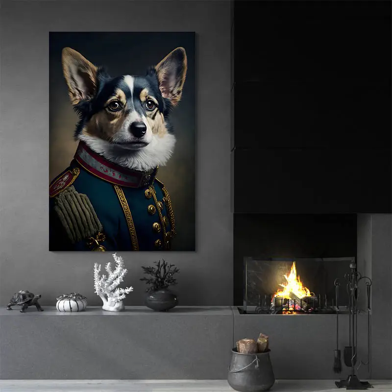Tableau Chien Aristocrate
