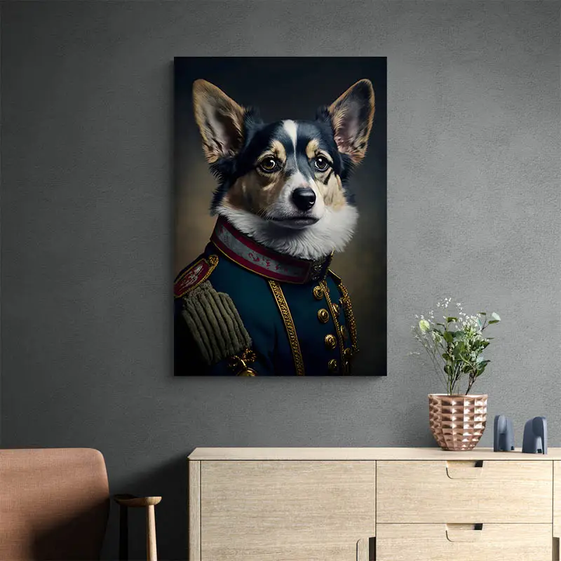 Tableau Chien Aristocrate