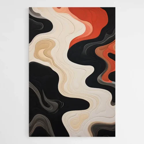 Tableau coloré moderne original