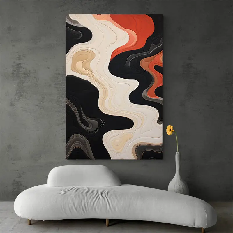 Tableau coloré moderne original