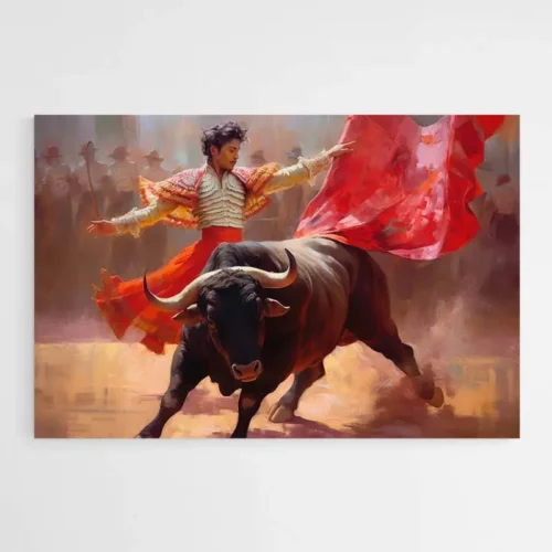 Tableau corrida moderne