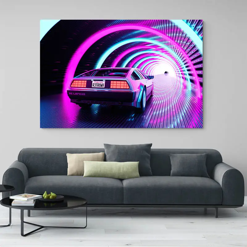 Tableau DeLorean