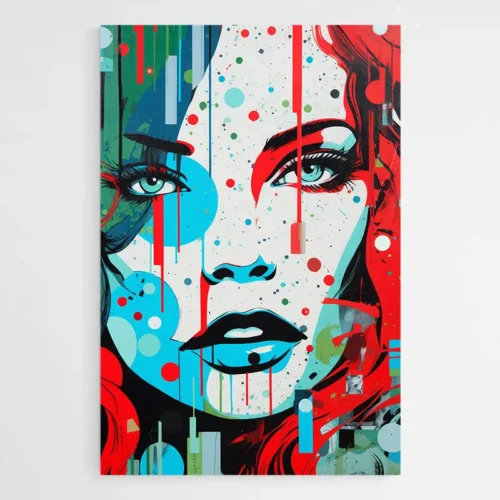 Tableau femme moderne