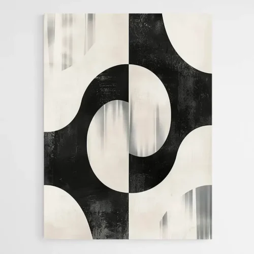 Tableau géométrie minimaliste