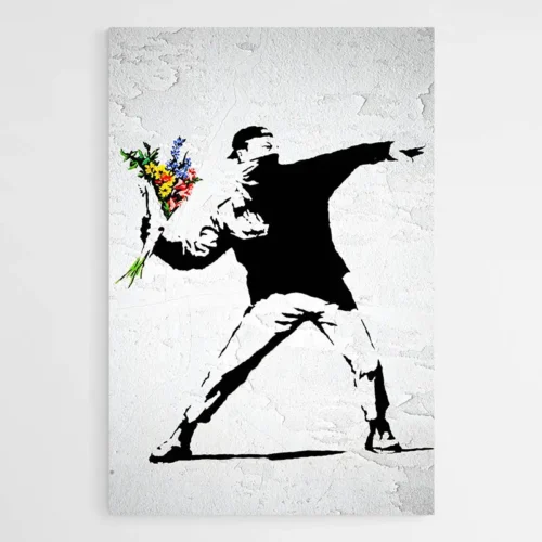 Banksy Fleur