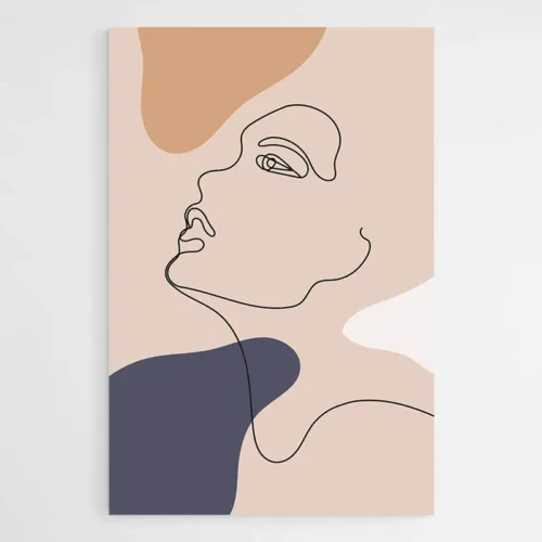 Tableau Minimaliste Femme