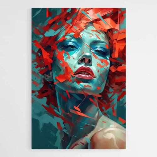 Tableau moderne femme