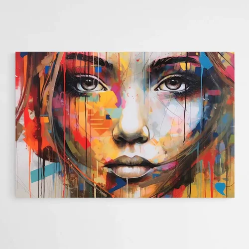 Tableau moderne street art