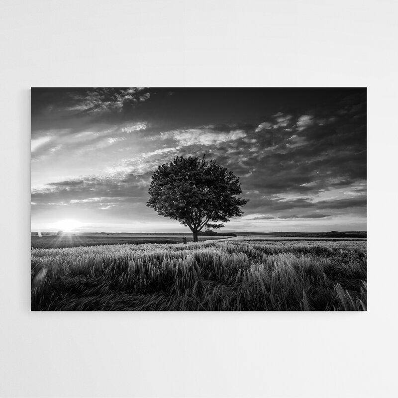 Tableau Arbre Noir et Blanc